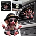 thumbnail image 4 of Cute Cat Car Conditioning Vent Aromatherapy Clip Aromatherapy D7G9 A3Z4 C8I, 4 of 8