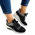 thumbnail image 6 of Gvdentm Women Atheltic Sport Running Shoes Lightweight Casual Walking Sneakers Walking Sneakers for Women Mesh Comfy Shoes Z02-Black,8, 6 of 8