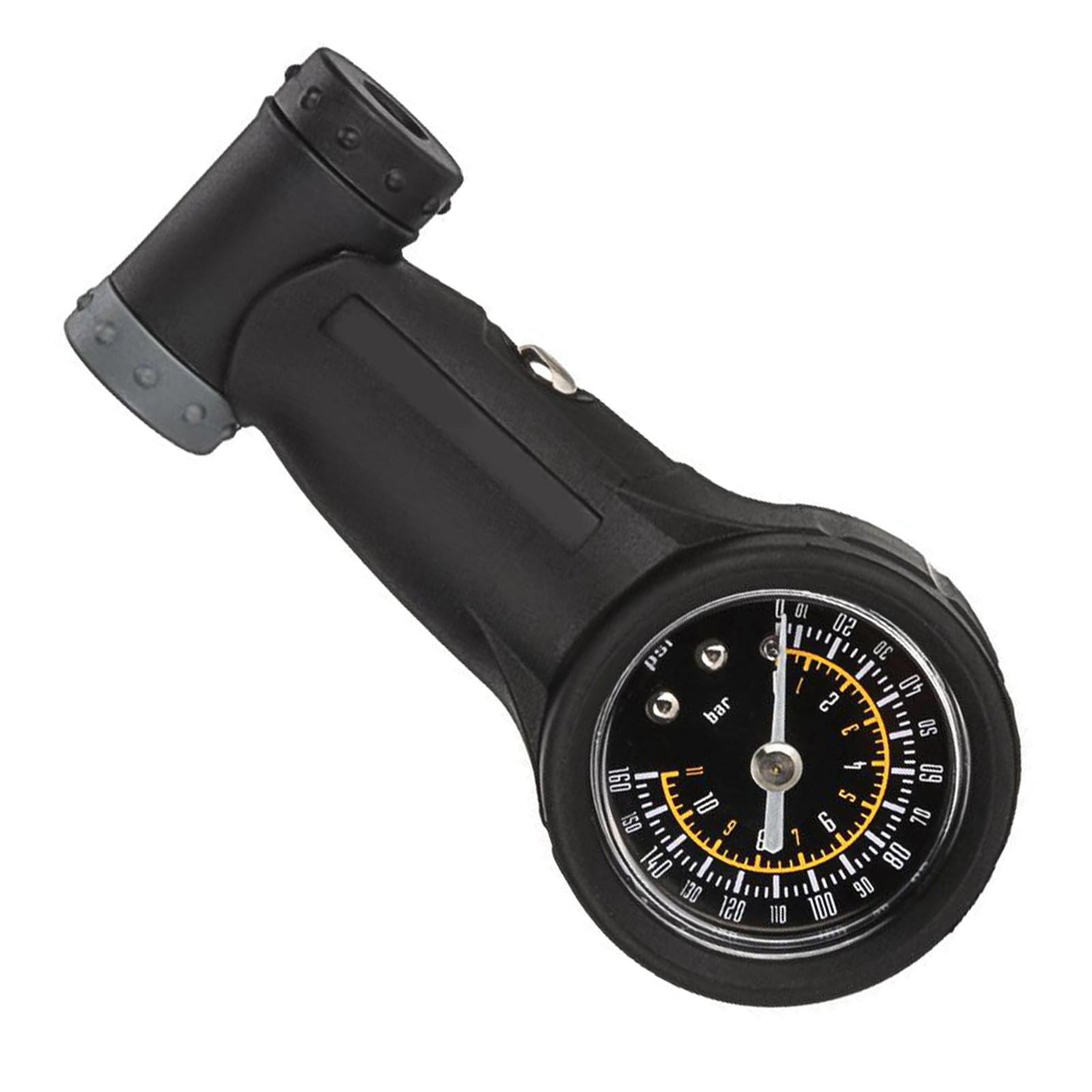 Bike Accessory, Bike Tire Gauge, Plastic Tire Pressure Gauge, For