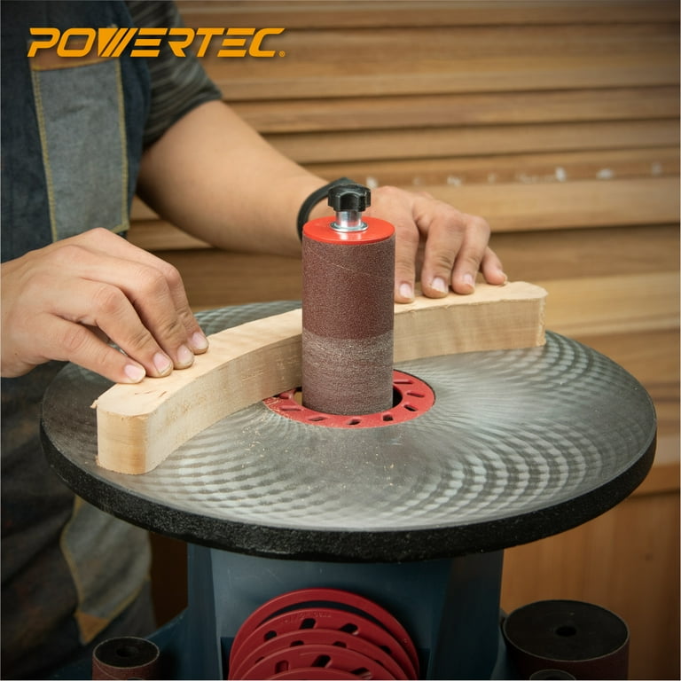 POWERTEC 11215 4.5 in. Sanding Sleeves for Spindle Sander 3 PK Walmart