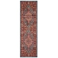 thumbnail image 2 of Safavieh Kashan Pema Oriental Runner Rug, Blue/Red, 2'6" x 22', 2 of 11