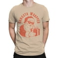 thumbnail image 2 of Gangsta Santa Gift Wrapper Men's T-shirt, 2 of 3
