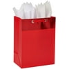 Large Mother's Day Gift Bag, Red (1 Bag, 6-Sheets)