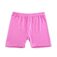 thumbnail image 5 of 4 Pack Baby Girls' and Toddler Solid Bike Shorts, 5 of 6