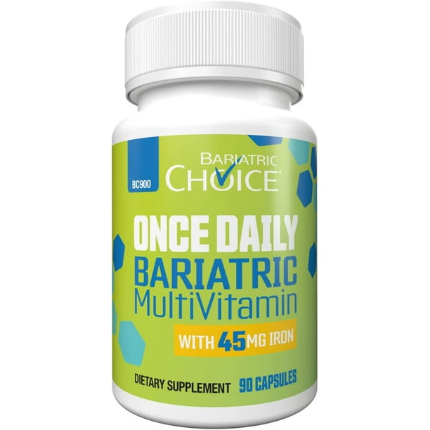 Bariatric Choice Once Daily Bariatric Multivitamin Capsule with 45 mg