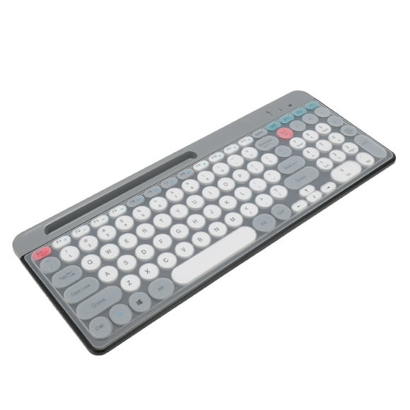 Keyboard and Mouse, Wireless 13 Hotkey Functions 100 Keys Keyboard Vintage Keyboard Mouse DPI 1000 1200 1600 Connect 3 Devices  for  for Tablet