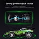 thumbnail image 5 of Coche de control remoto para niños, todoterreno de carreras 4x4 de 2,4 G, color verde, de alta velocidad, con simulación de iluminación | Material ABS duradero | Fácil control para niños de 3 a, 5 of 5
