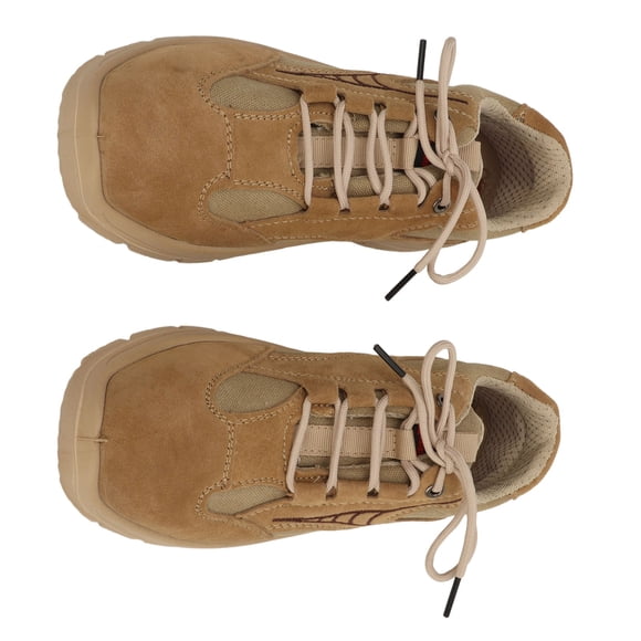 Zapatos De Seguridad Hombres Ligeros Livianos Protegen El Impacto De Los Pies De Acero Pinculación De Punción Sin Deslizamiento Para El Trabajo Soled Soled Phaki Para Trabajos De