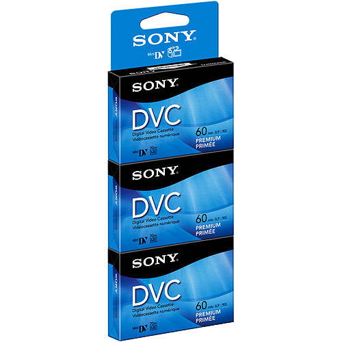 Mini DV OVP LP SONY Digital Videocassetten Premium 60 90 min