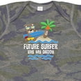 thumbnail image 4 of Inktastic Surfing Future Surfer Like Daddy Boys or Girls Baby Bodysuit, 4 of 5