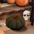 thumbnail image 4 of Fiudx Cojín de Calabaza, Diseño de Punto Suave Inspirado En Halloween, Acogedor para La Sala de Estar, Juguete y Cojín Versátil, Ambiente Espeluznante de Temporada, Tamaños Disponibles: 20 Cm, 28 Cm, 4 of 6