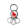 thumbnail image 1 of Porte-clés en Métal Inoxydable dragon Mythe Est Ouest, 1 of 3