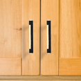 thumbnail image 4 of Cabinet Handles Solid Pullscenters Matte Black And Shiny Bright Gold Color Combined Metal Drawer Pulls Bar Cabinet Hardware For Refresh Home Im Nubic, 4 of 5