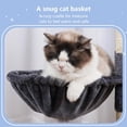 thumbnail image 6 of Cat Tree Tower, Scratching Posts with Removable Toys, Cozy Condo, Platform, Hammock, Sisal Scratch Board and Ball for Indoor Kittens, 6 of 16