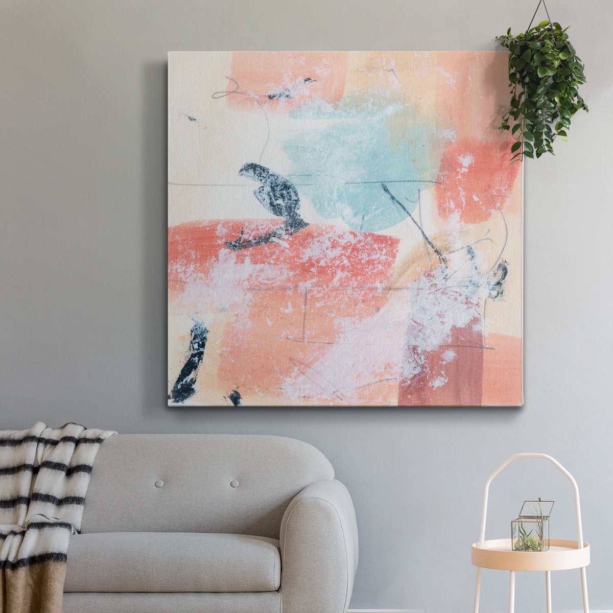 Wexford Home Warm Underneath I-Premium Gallery Wrapped Canvas, 10" x 10" - Ready to Hang