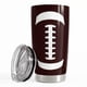 thumbnail image 1 of Vaso de fútbol Sandjest de acero inoxidable de 20 onzas, aislante, 1 of 7