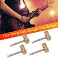 thumbnail image 2 of Sillines de puente JShteea 4 Uds. 2 largos y 2 cortos para reemplazo de puentes de bajo eléctrico, 2 of 7