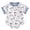 style-01 White, variant on Baby Bodysuit Newborn Unisex Babies' Short Sleeve Crewneck Bodysuit Pack Of One 0 3 6 9 12 18 24 Months (White,6-12 Months)