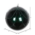 thumbnail image 2 of Vickerman MT194762D Rideau Pailleté Bleu Mer 6 Po. - 3 par Sac, 2 of 3