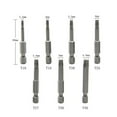 thumbnail image 4 of CPAN 1pc 50mm 1/4" Hex Shank Five-point Magnetic Torx Screwdriver Bit T10-T40, 4 of 6