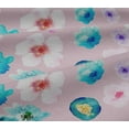 thumbnail image 5 of oneOone Viscose Jersey Fabric Flower Watercolor Printed Craft Fabric BTY 60 Inch Wide, 5 of 5