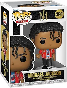Funko POP! Rocks Michael Jackson Vinyl Figure, Beat It, 3.75 inch
