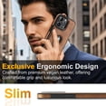 thumbnail image 2 of Funda DOGODON para iPhone 16 Pro Max 6.9" de Cuero con Soporte Retráctil, 2 of 7
