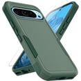 thumbnail image 1 of REQO for Google Pixel 9 / Pixel 9 Pro Case: Dual Layer Protective Heavy Duty Cell Phone Cover Shockproof Rugged with Screen Protector - Military Protection Bumper Tough - Google Pixel 9/9 Pro, 1 of 9