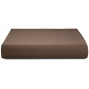 Calvin Klein Home Studio Florence Stitch Fitted & Flat Sheets, Mink, King Flat Sheet