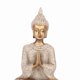 thumbnail image 2 of Yajisi Estatua de Buda Meditando Escultura de Arenisca Decorativa para Hogar (A Dorado) - 8 cm / 3.1 in, 2 of 3