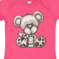 thumbnail image 4 of Inktastic Teddy Bear with Cookie Boys Baby Bodysuit, 4 of 5