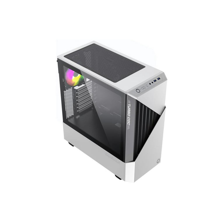 NeweggBusiness - GAMEMAX Contac COC BG Black / Grey Steel / Tempered Glass  ATX Mid Tower Computer Case