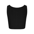 thumbnail image 5 of Xuyuer Crochet Tops for Women Summer Vacation Outfits Beach Coverup Going Out Tie Front Spring Sleeveless Sweater Vest 2026 Fashion, 5 of 9