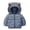 #A02-Gray, variant on Abcomgle Toddler Winter Coats for Girls 3t Lightweight Puffer Padded Infant Winter Coat Cute Bear Ears Hooded Infant Puffer Coat Winter Warm Puffer Jacket Boys