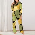 thumbnail image 2 of Naloa Bee honey Pajamas for Women Set, Womens Pajama Sets, Lounge Sets for Women, 2pjs for Women-XX-Large, 2 of 7