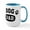White/Blue Inside, variant on CafePress - Dog Dad Large Mug - 15 oz Ceramic Large White Novelty Mug