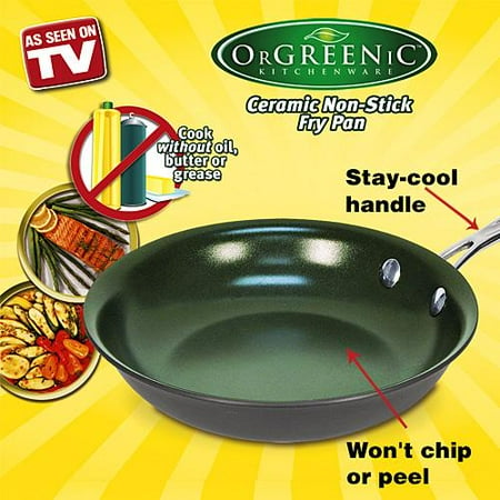 As Seen on TV OrGREENic 10" Frying Pan - Walmart.com