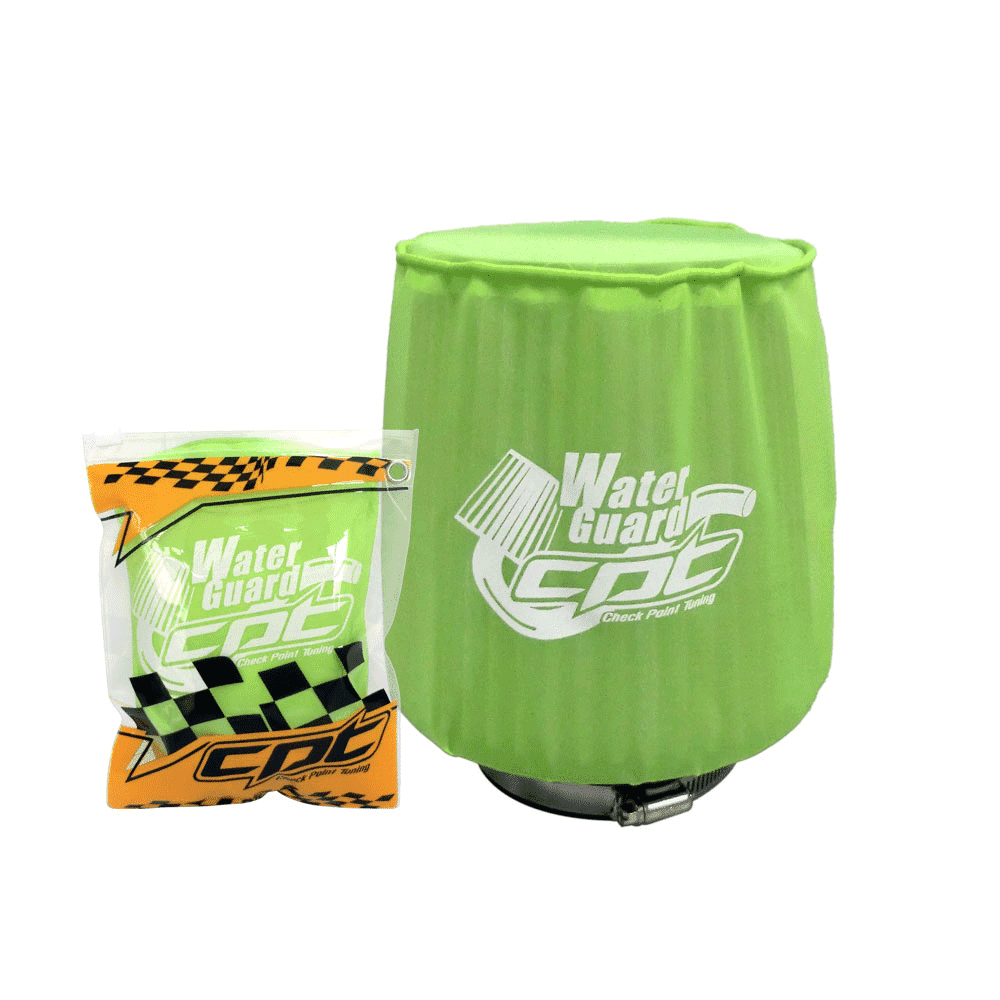Water Guard Cold Air Intake PreFilter Cone Filter Cover for Acura Medium Green
