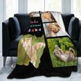 thumbnail image 5 of Gifts for Cat Lovers, Custom Cat Themed Blanket Personalised Photo Blanket for Pets, Cat Lovers Gift Ideas Soft Throw Blankets for Women Girls Christmas Birthday Gifts with Cute Cats, 5 of 6