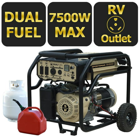 Sportsman Sandstorm 7500 Watt Dual Fuel Generator (Best 7500 Watt Generator)