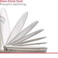 thumbnail image 5 of American Standard Slow Elongated Closed Front Toilet Seat, 5 of 6