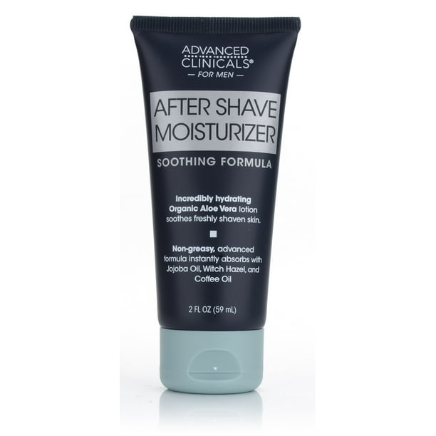 Advanced Clinicals Mens After Shave Moisturizer cream with Aloe Vera