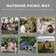 thumbnail image 3 of Raindrops Camping Mat 1Pack in Silver 200x156x1cm for Various Outdoor Occasions, 3 of 6