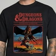 thumbnail image 3 of Dungeons And Dragons Fantasy Role-Playing Game Men's And Women's Graphic Tee 100% Cotton by TBun, Full Sizes S-5XL, 3 of 5