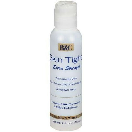 B&C Skin Tight Razor Bump & Ingrown Hair Ointment, Extra Strength, 4 oz