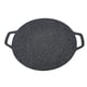 thumbnail image 2 of Placa para parrilla de barbacoa manija cómoda Recubrimiento antiadherente resistente a la humedad Alta conductividad térmica Fácil de limpiar Sartén para parrilla para cocinar ANGGREK Otros, 2 of 8
