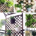 thumbnail image 6 of Wall Planter Green Set of 2, Wall Mounted Garden Plant Flower Pot Basket Container Indoor Outdoor Use for Orchid Herb Aloe Succulent Cactus Home Office Porch Wall Decoration Gift, 6 of 7