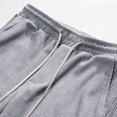 thumbnail image 5 of Vedolay Pants for Men Harem Pants Fashion Breathable Solid Color Sports Trousers Grey,2XL, 5 of 5