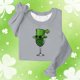 thumbnail image 4 of Camiseta de Cuello Redondo de la Blusa de la Impresión Suelta Casual para el Uso de Vacaciones, Camisetas de Navidad de Manga Larga de la Mujer con Detalles Festivos, 4 of 5