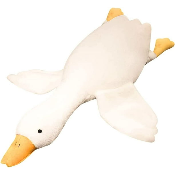Goose Plush Toy 20 Inch Big Stuffed Animals Cute Plushies Soft Large Animals Plush Stuffed Animal Kawaii Plush Pillow Funny for Christmas Plush for Girls Boys Kids Chil -